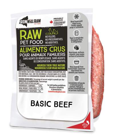 Iron Will Raw Basic Beef