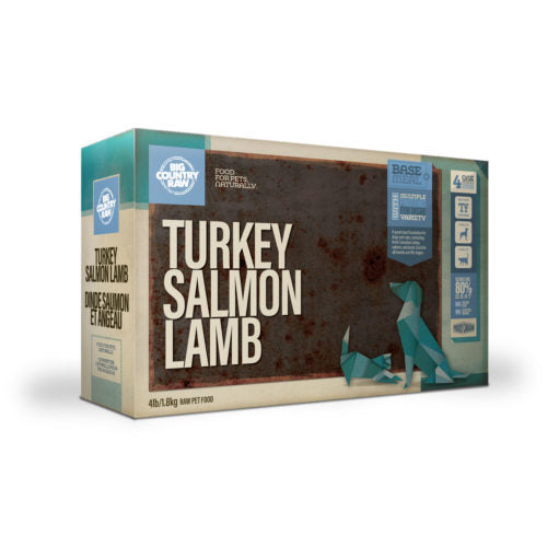 Turkey Salmon Lamb