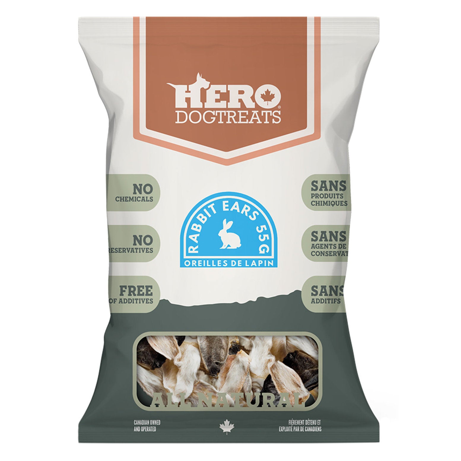 Hero Dehydrated Rabbit Ears
