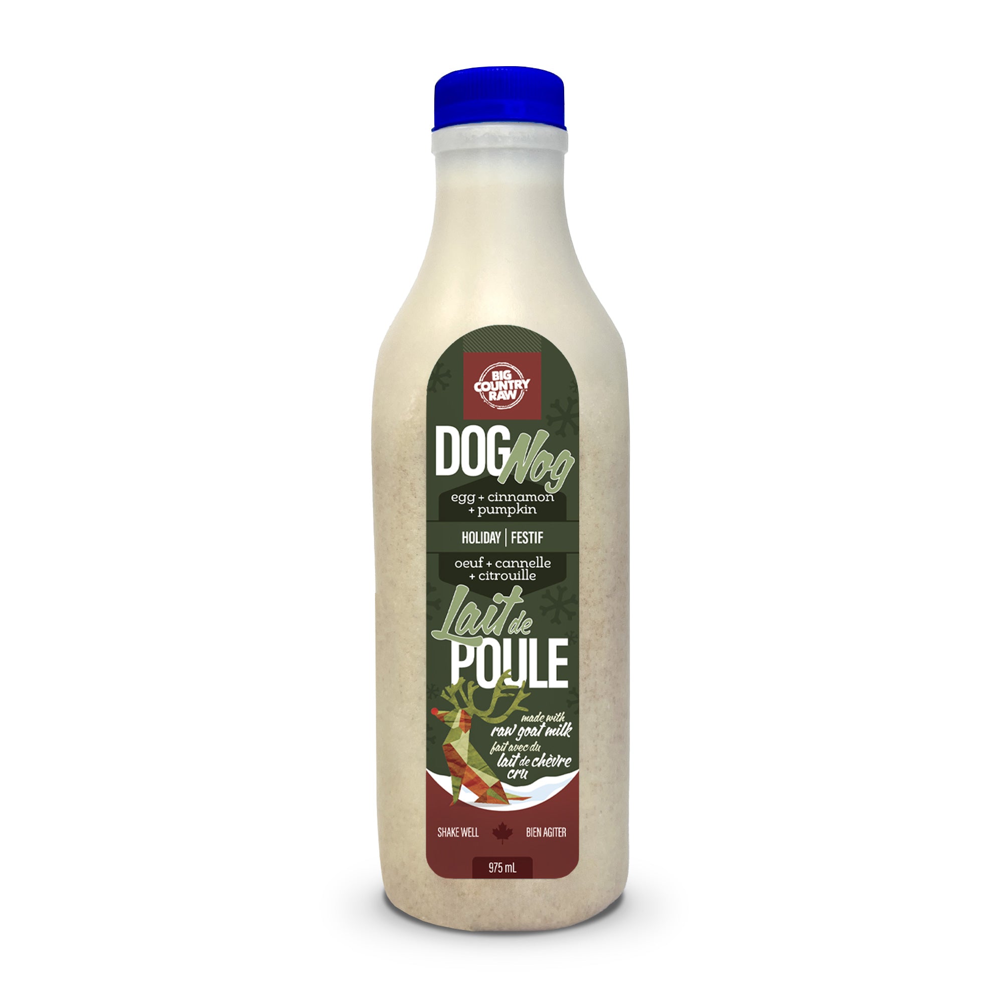 Raw Fermented Goat Milk Dog Nog – 975 mL