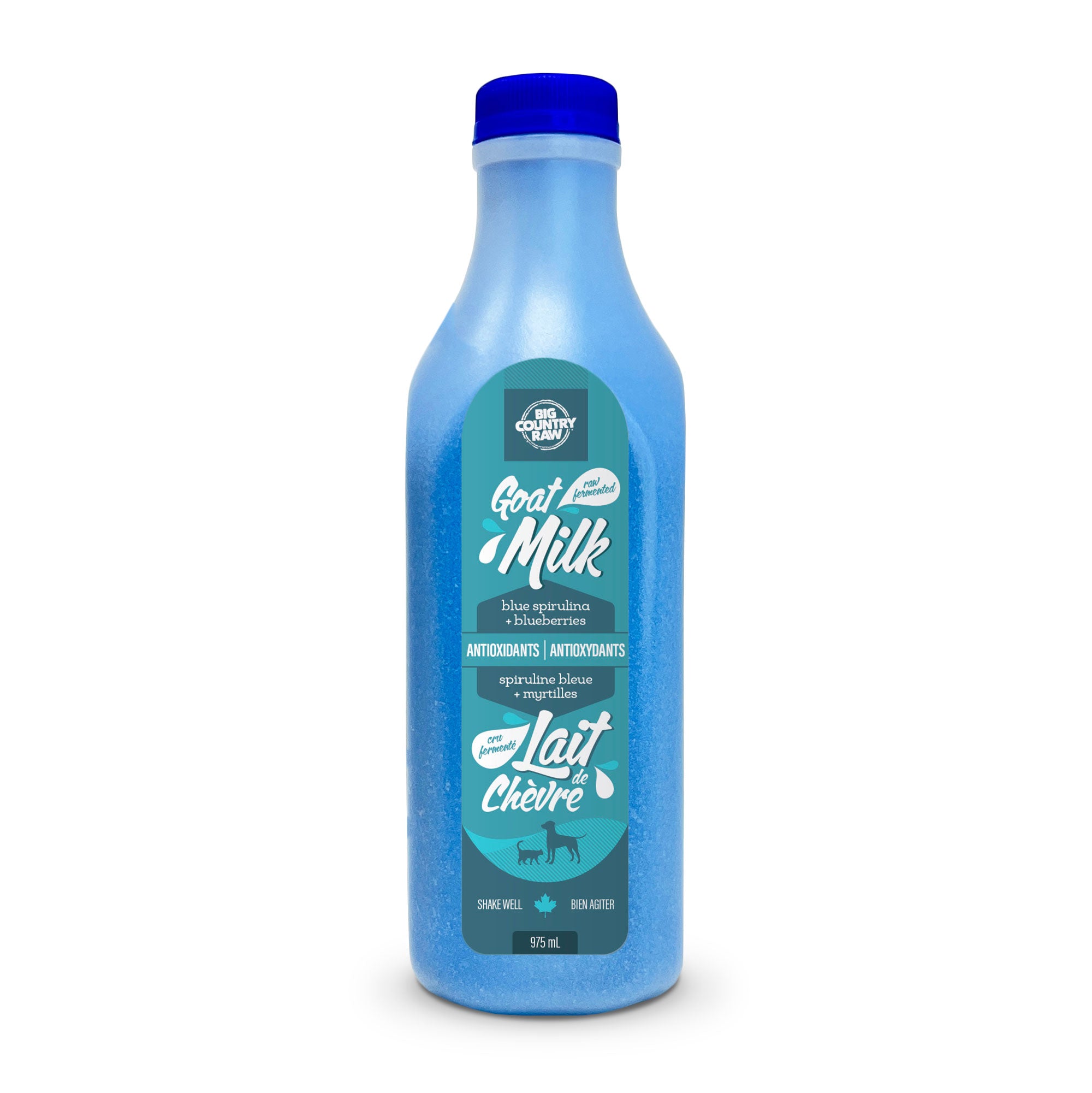 Raw Fermented Goat Milk Antioxidants (Blue) – 975 mL