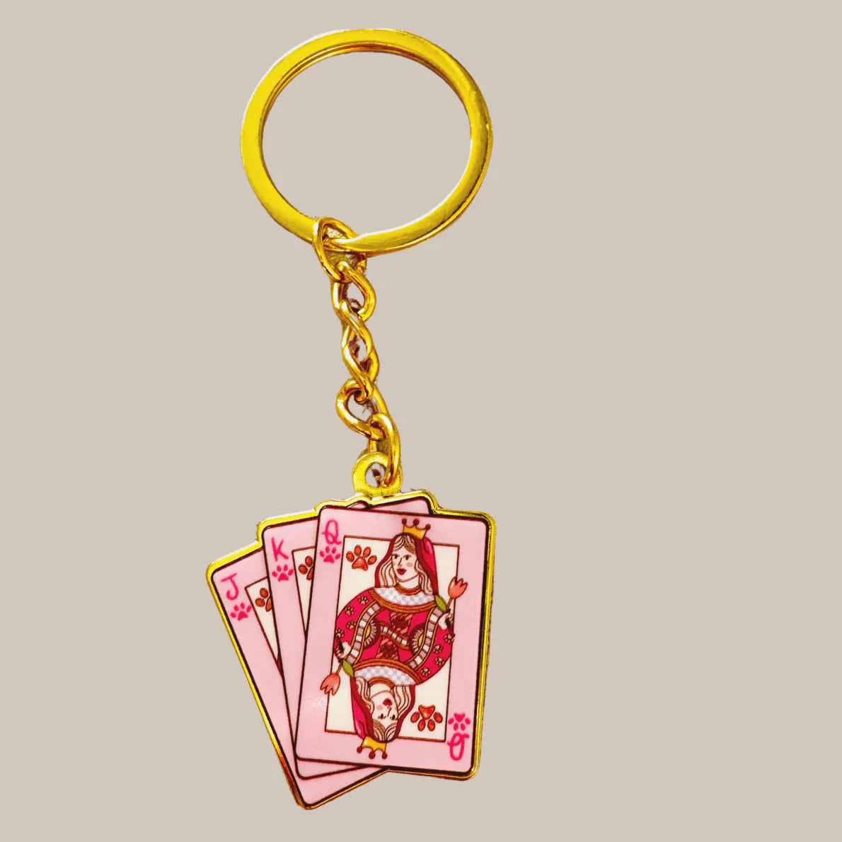 TDM Queen of Paws Keychain