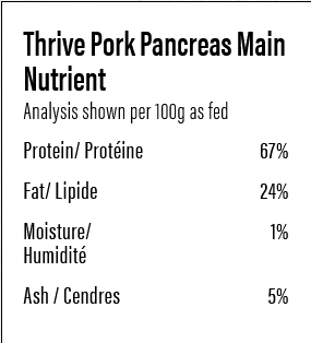 THRIVE Pork Pancreas Enzyme 100g