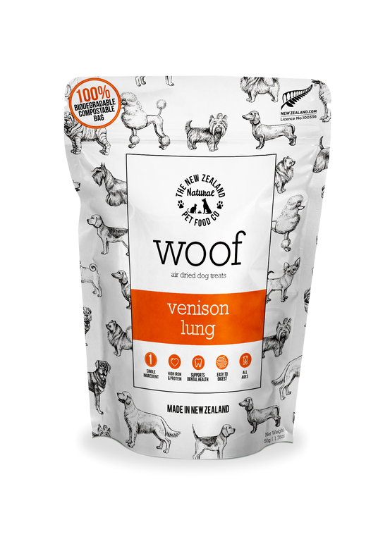 WOOF Venison Lung 50g