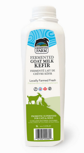 Crosswind Farm Frozen Fermented Goat Milk Kefir Unflavoured 1L