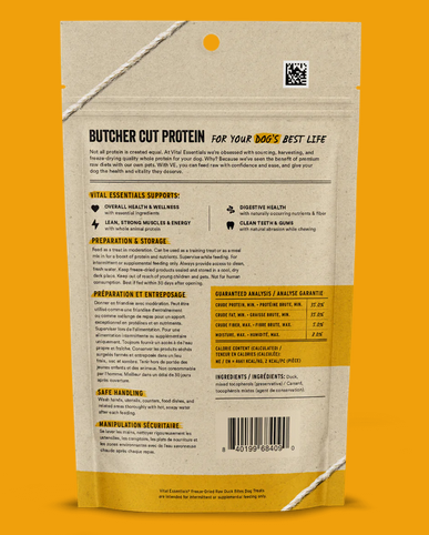 Vital Essentials Duck Nibs Freeze-Dried Treats