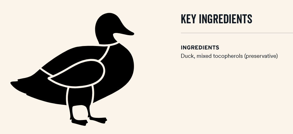 Vital Essentials Duck Nibs Freeze-Dried Treats