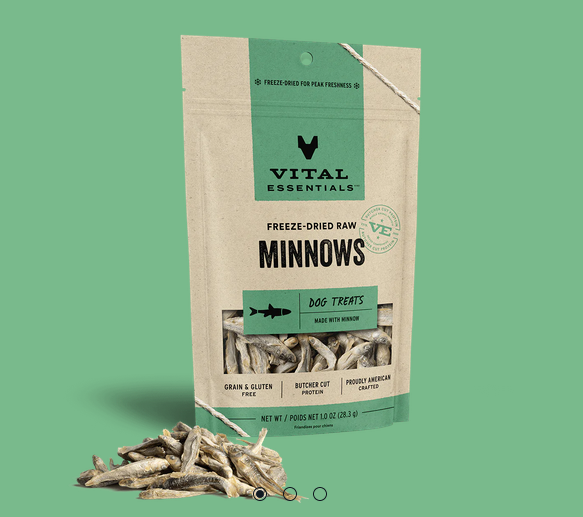 Vital Essentials Minnows Freeze-Dried Treats