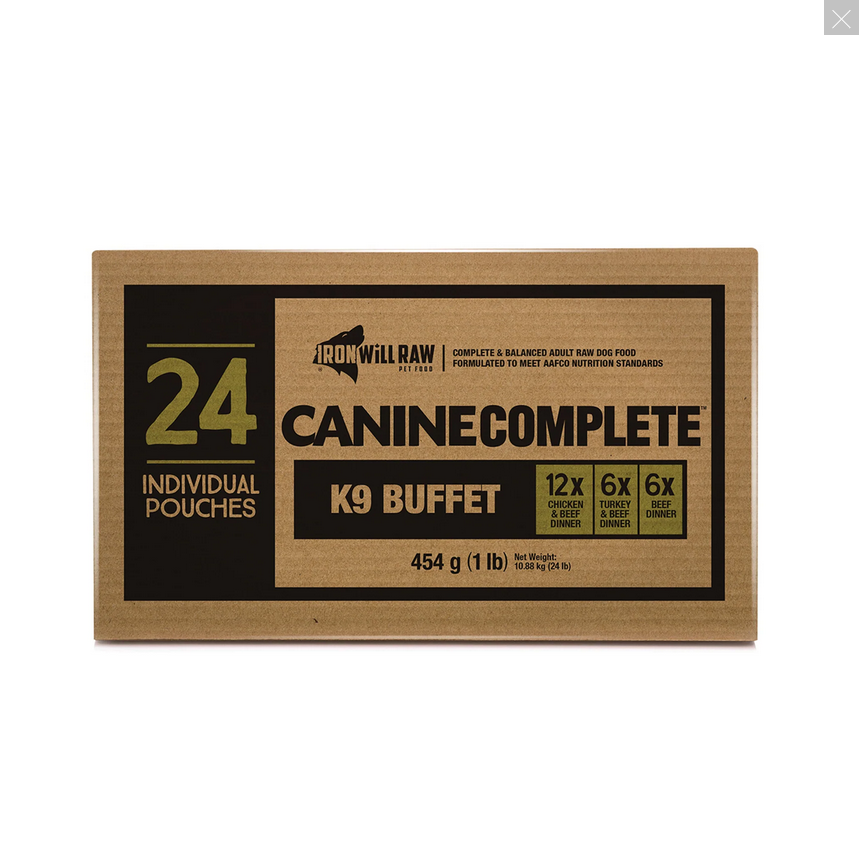 Iron Will Raw Canine Complete™ K9 Buffet 24lb