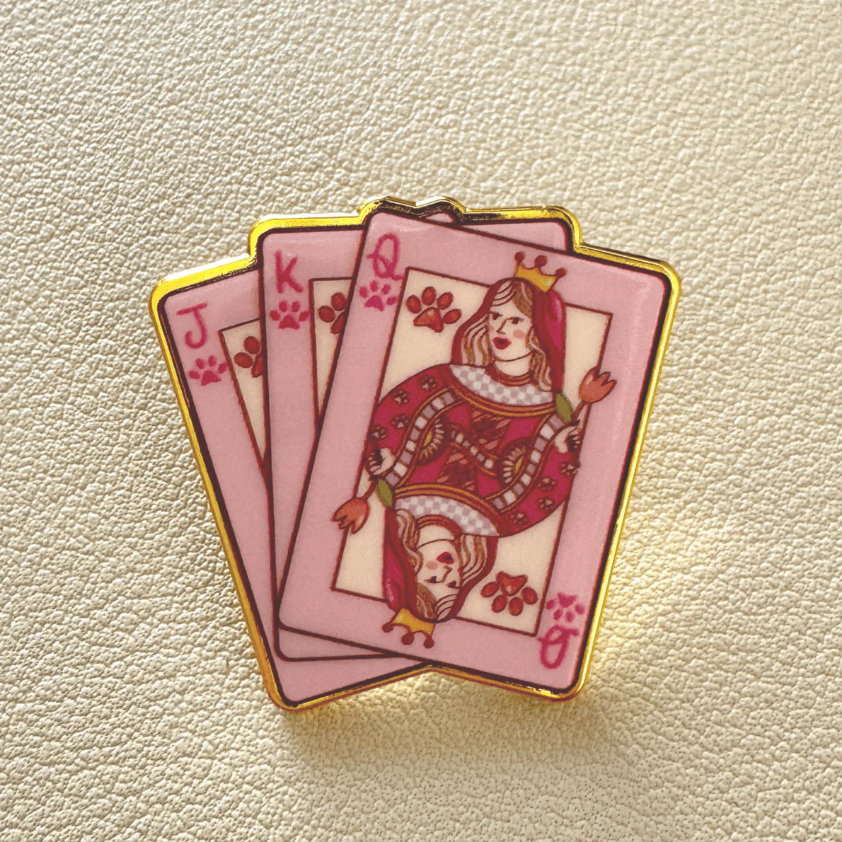 TDM Queen of Paws Pin