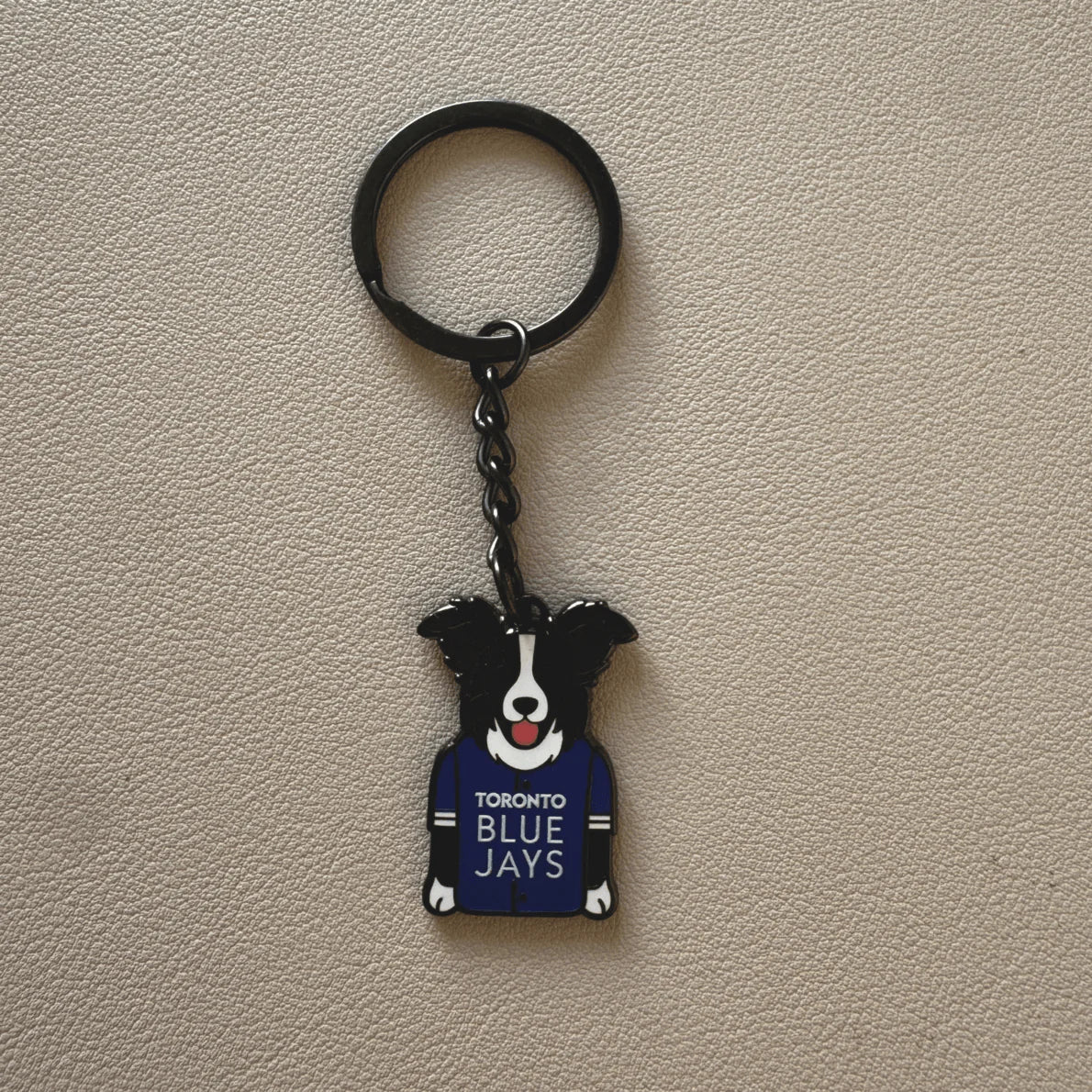 TDM Toronto Blue Jays Border Collie Keychain