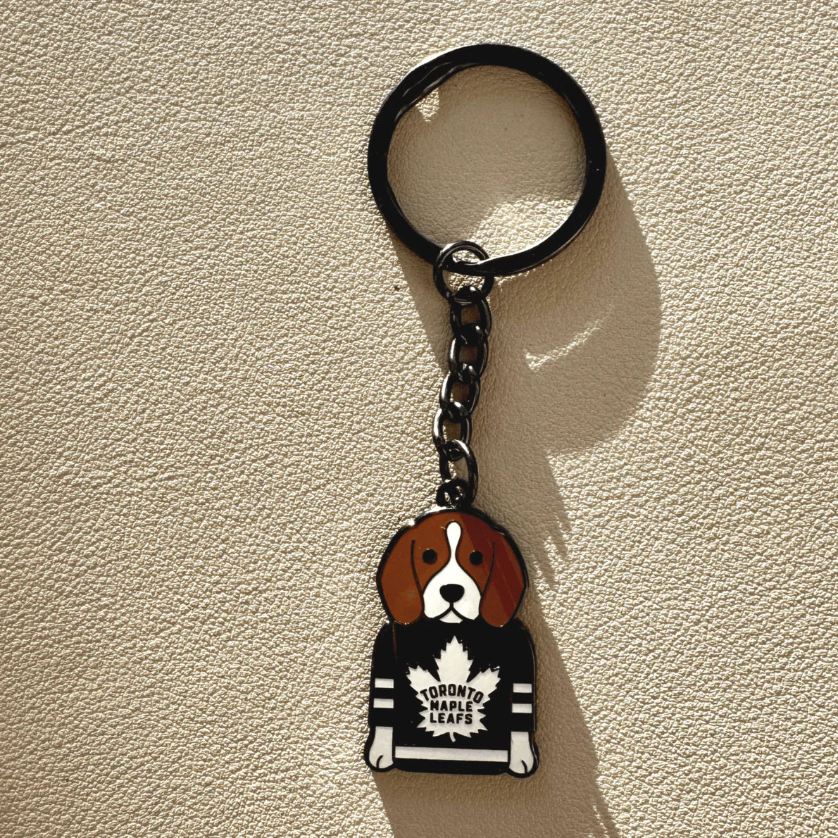 TDM Toronto Maple Leafs Beagle Keychain