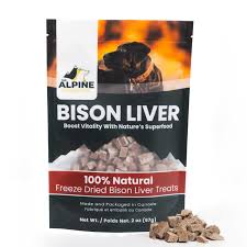 The Alpine Canine Co Bison Liver Freeze-Dried Treats