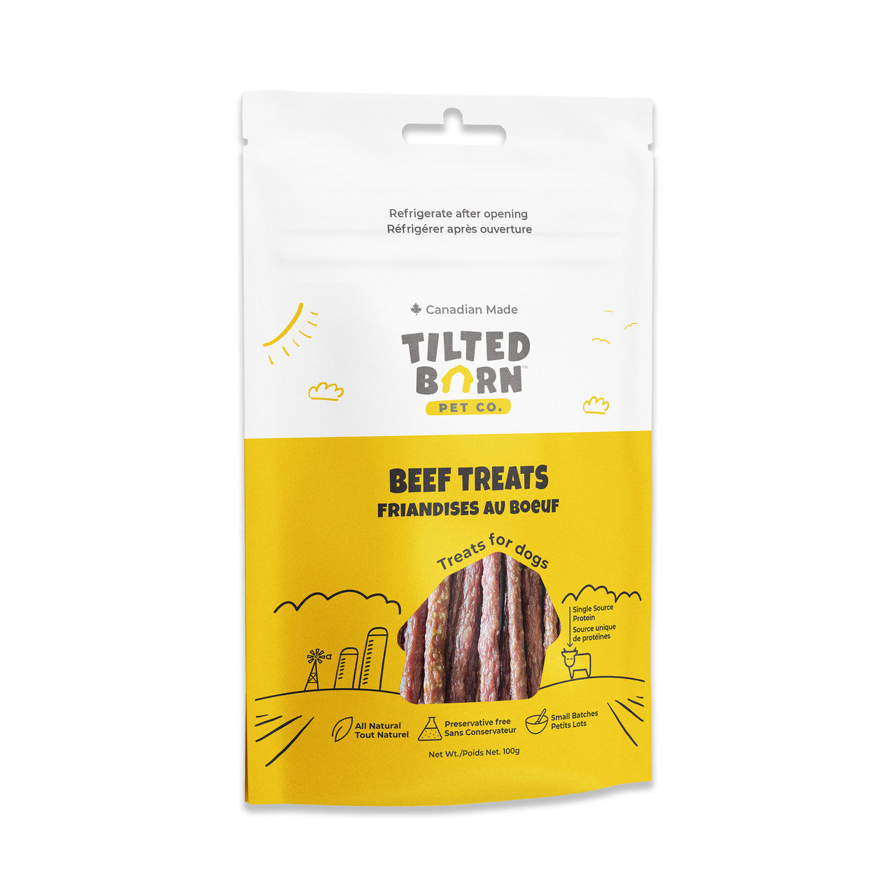 Tilted Barn Beef Treats 100g