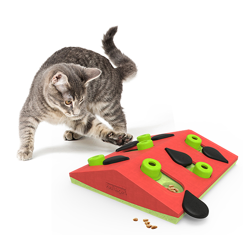 Outward Hound® Nina Ottosson® Melon Madness Puzzle & Play Cat Puzzle Game