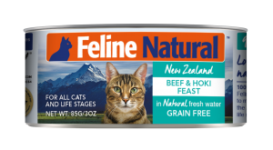 Feline Natural Beef & Hoki Can