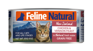 Feline Natural Chicken & Venison Can