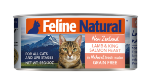 Feline Natural Lamb & Salmon Can