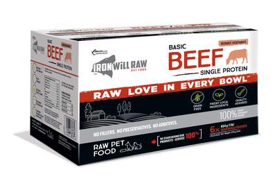 Iron Will Raw Basic Beef