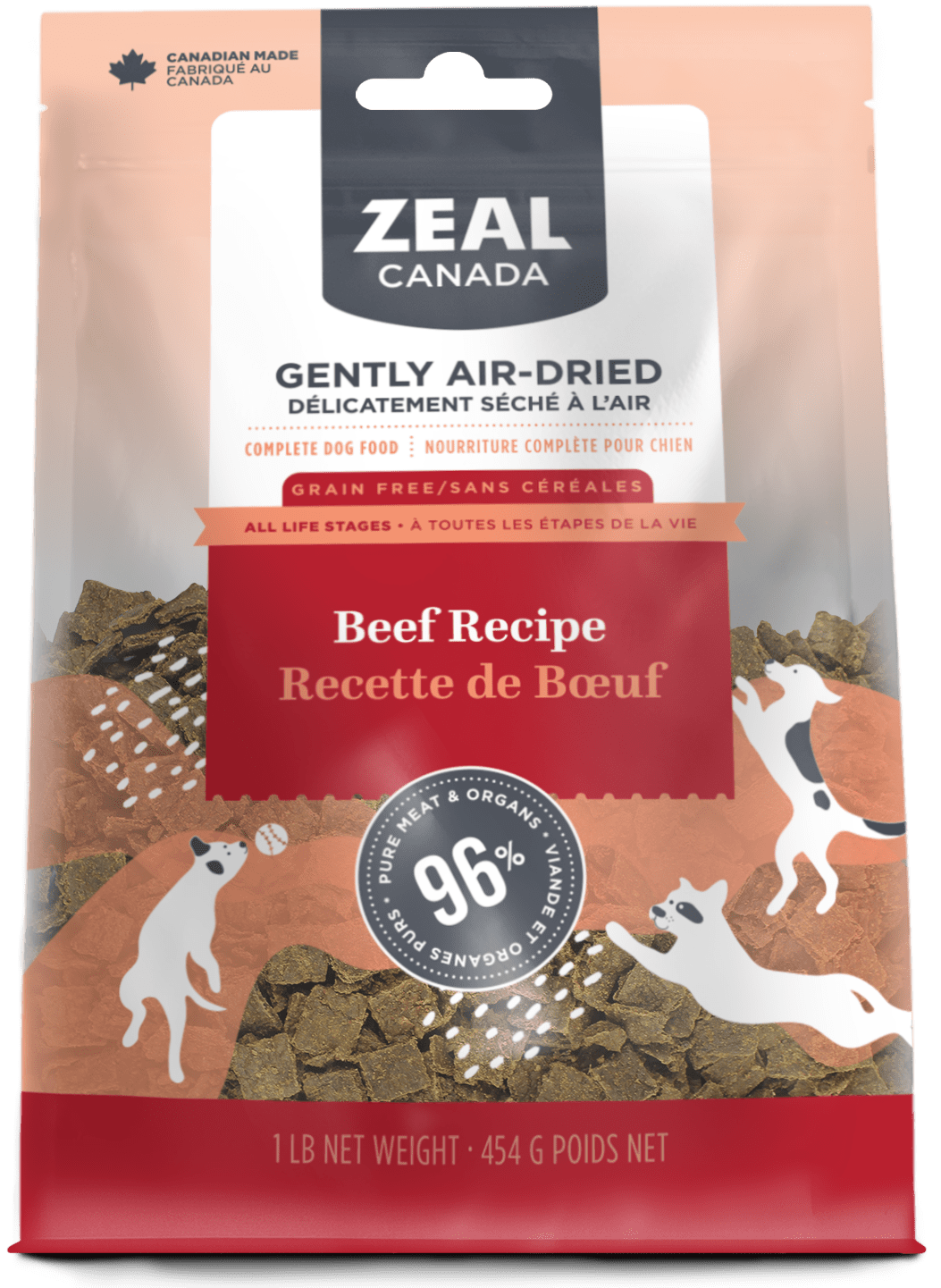 Zeal Gently Air-Dried Beef for Dogs