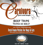 Carnivora Beef Tripe 4lb