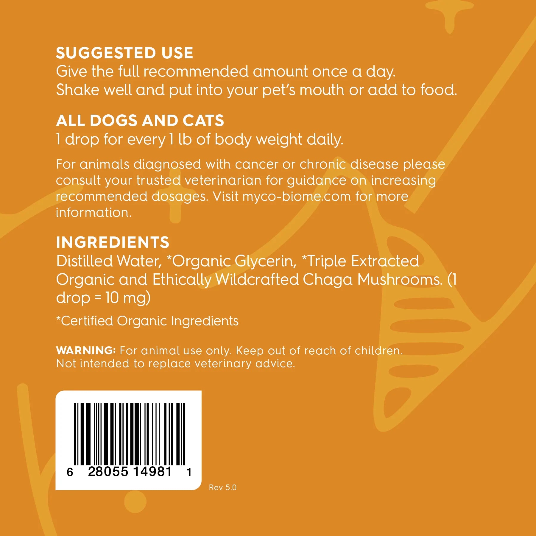 Adored Beast Chaga Mushrooms | Liquid Triple Extract