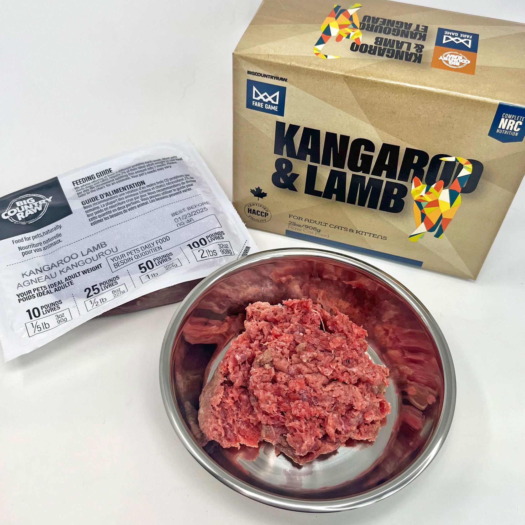 Fare Game – Kangaroo & Lamb – 2lb