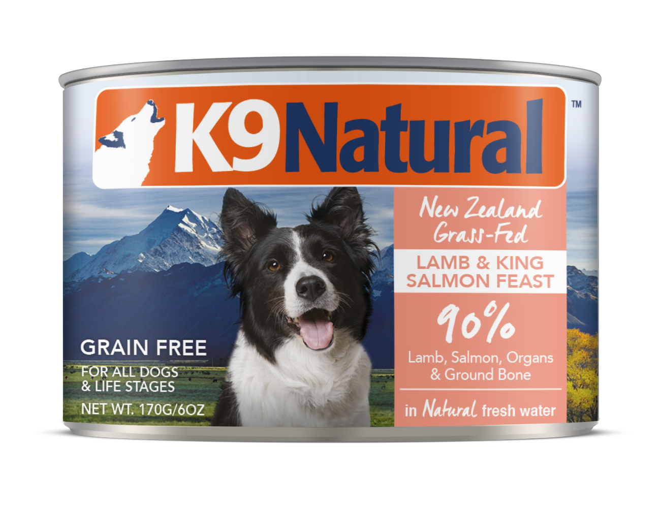 K9 Natural Lamb and King Salmon Feast Can 13oz