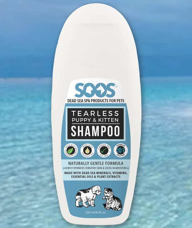 Soos Tearless Puppy & Kitten Pet Shampoo