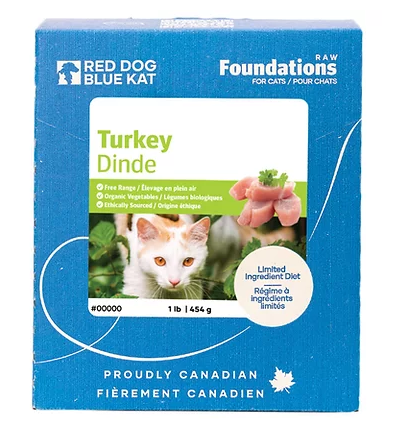 Red Dog Blue Kat Turkey Meal for Cats