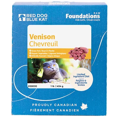 Red Dog Blue Kat Venison Meal for Cats