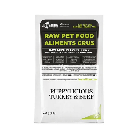 Iron Will Raw Puppylicious™ Turkey & Beef Dinner 12 lb