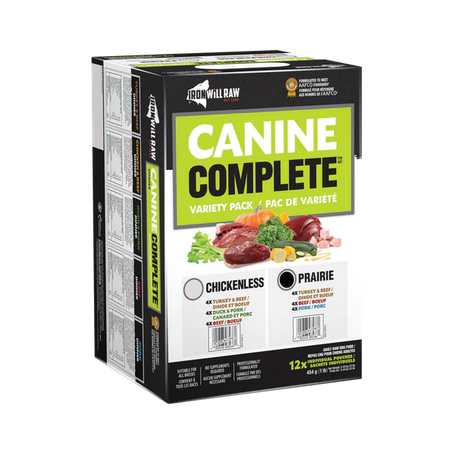 Iron Will Raw Canine Complete™ Prairie Variety Pack 12 lb