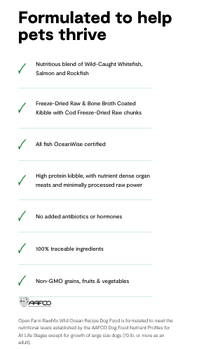 Open Farm Wild Ocean Grain-Free RawMix for Dogs