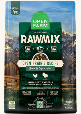 Open Farm Open Prairie Grain-Free RawMix for Dogs