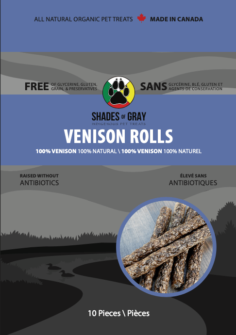 Shades Of Gray Venison Rolls 10 pieces