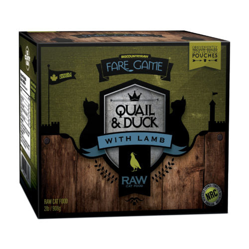 Fare Game – Duck and Quail with Lamb – 2lb