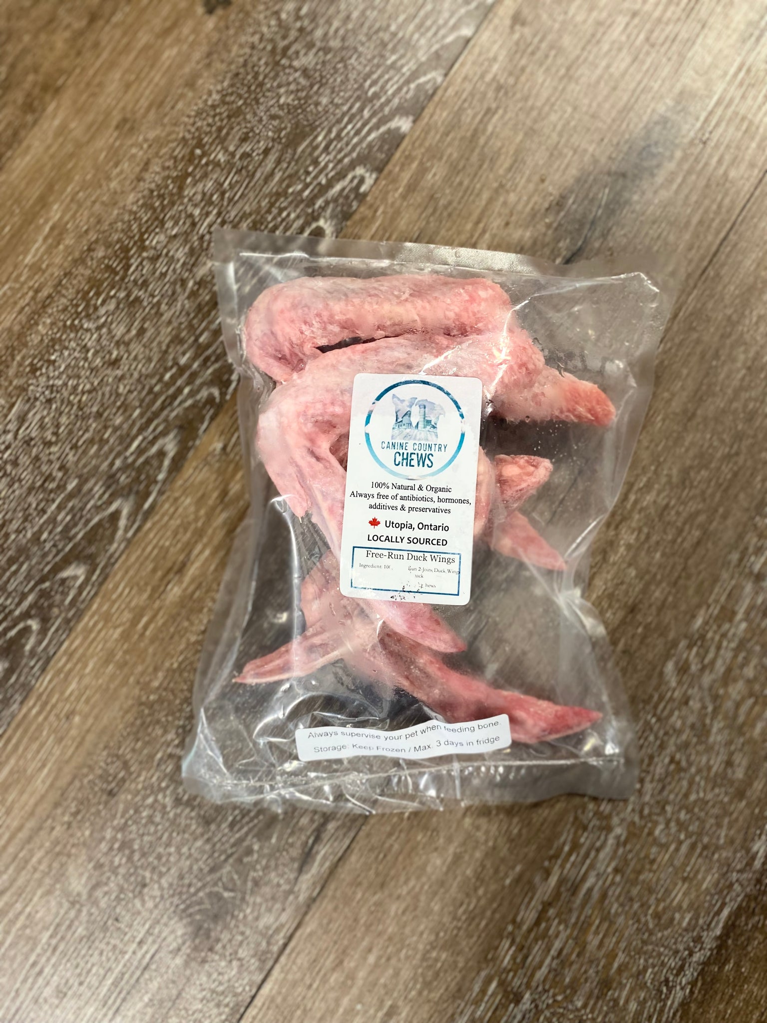 Canine Country Chews Raw Duck Wings