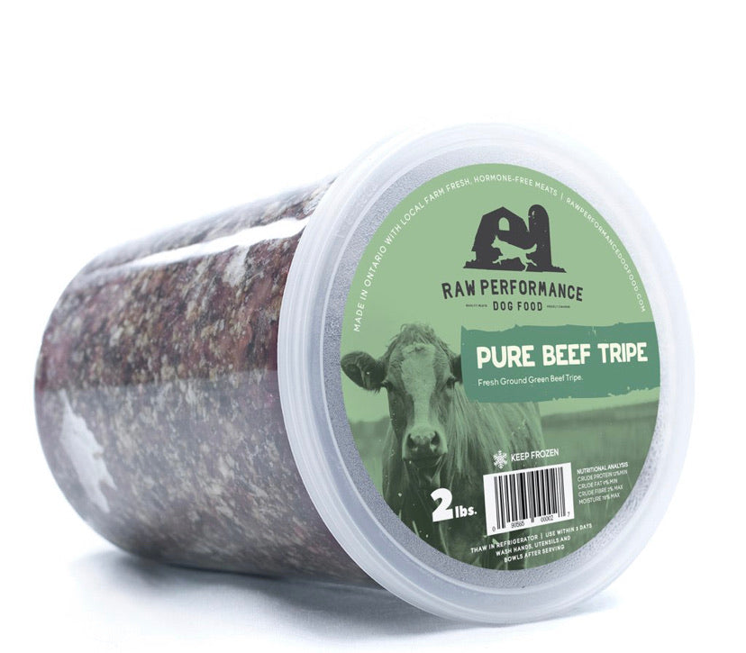 Raw Performance Green Beef Tripe 2lb