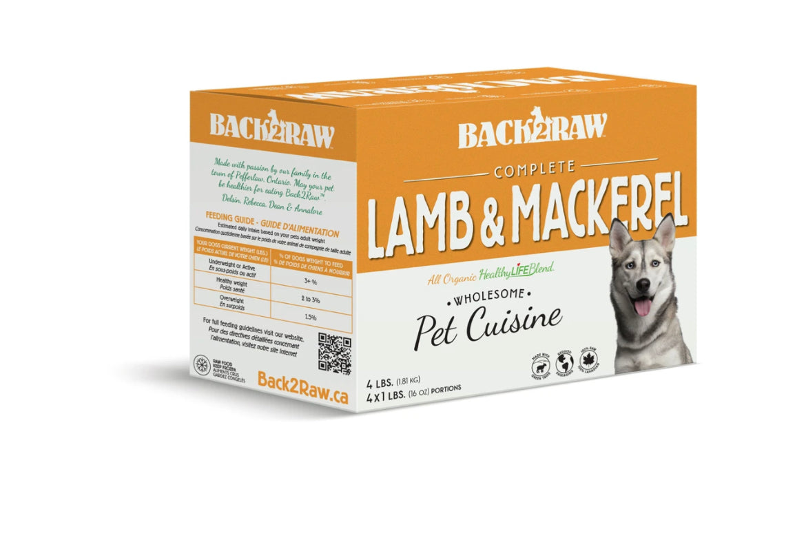 Back2Raw Lamb & Mackerel Blend