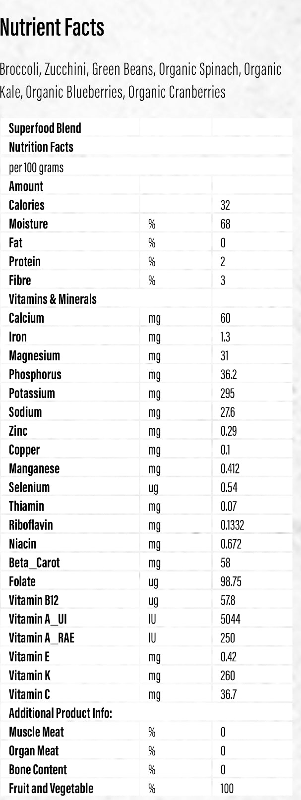 Superfood Blend 350g