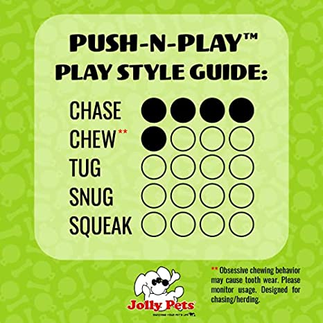 Jolly Pets Push-N-Play Ball