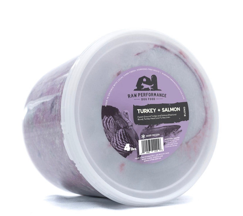 Raw Performance Turkey & Salmon Blend