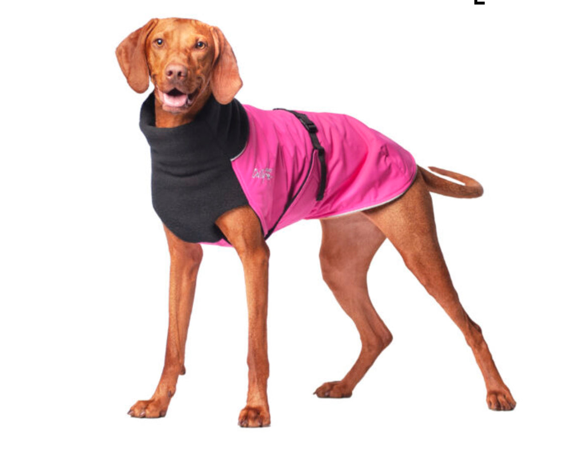 Chilly Dogs Great White North Coat Pink