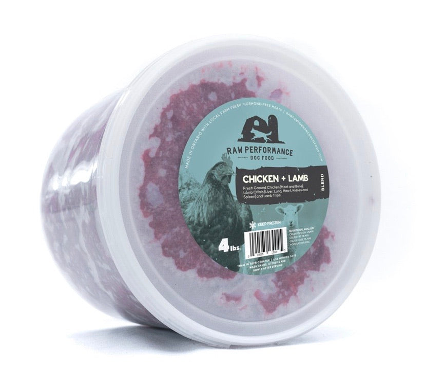 Raw Performance Chicken & Lamb Blend