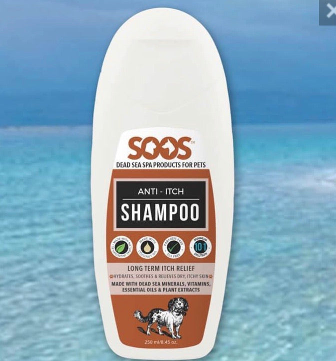 Soos Anti-Itch Pet Shampoo For Dogs & Cats