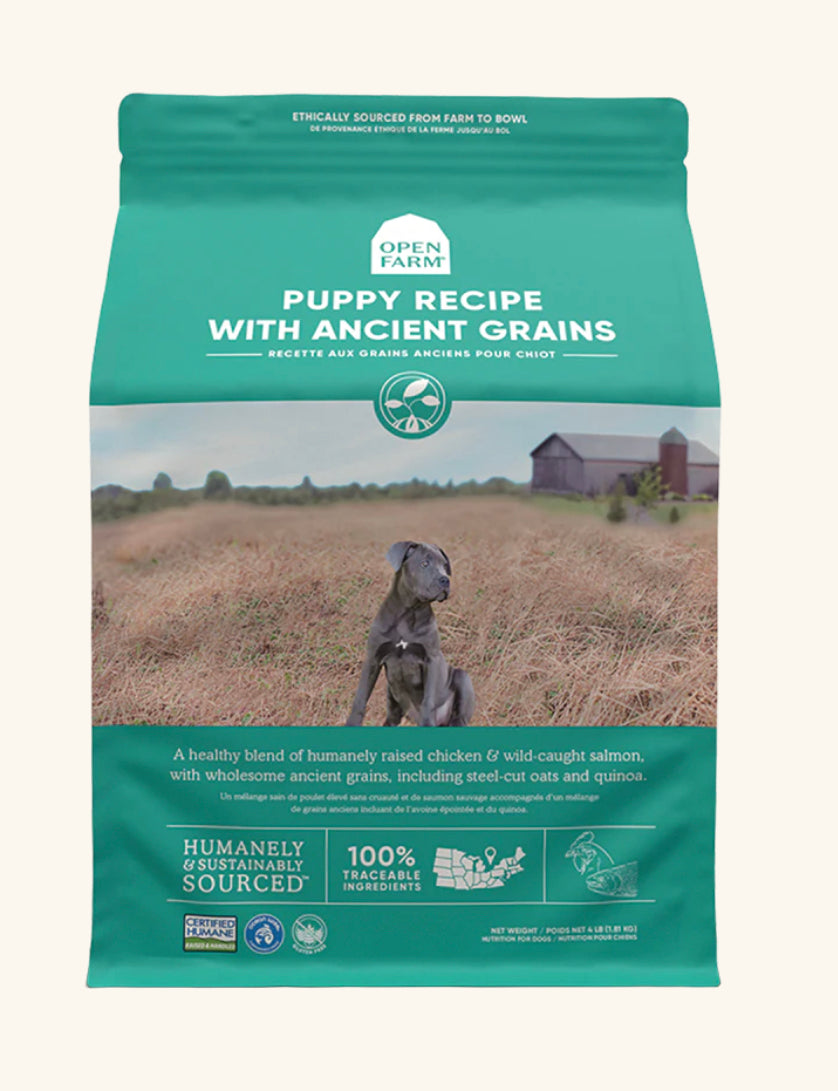 Open Farm Ancient Grains High-Protein Puppy Food