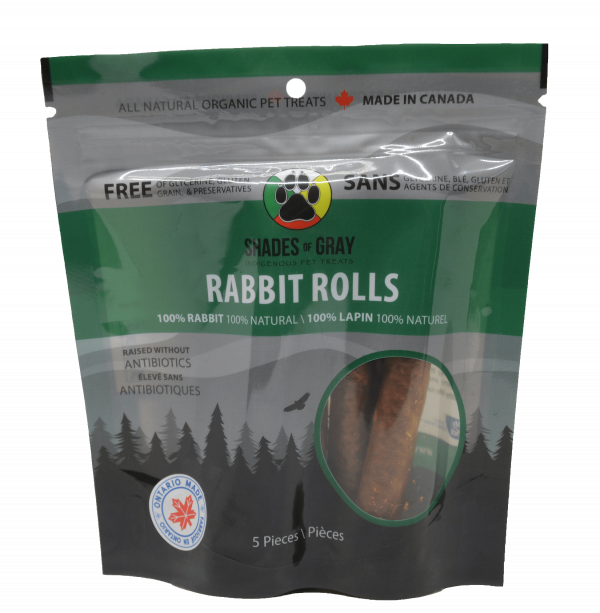 Shades Of Gray Rabbit Rolls 10 pieces