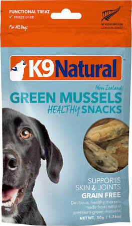 K9 Natural Freeze Dried Green Lipped Mussel 50g