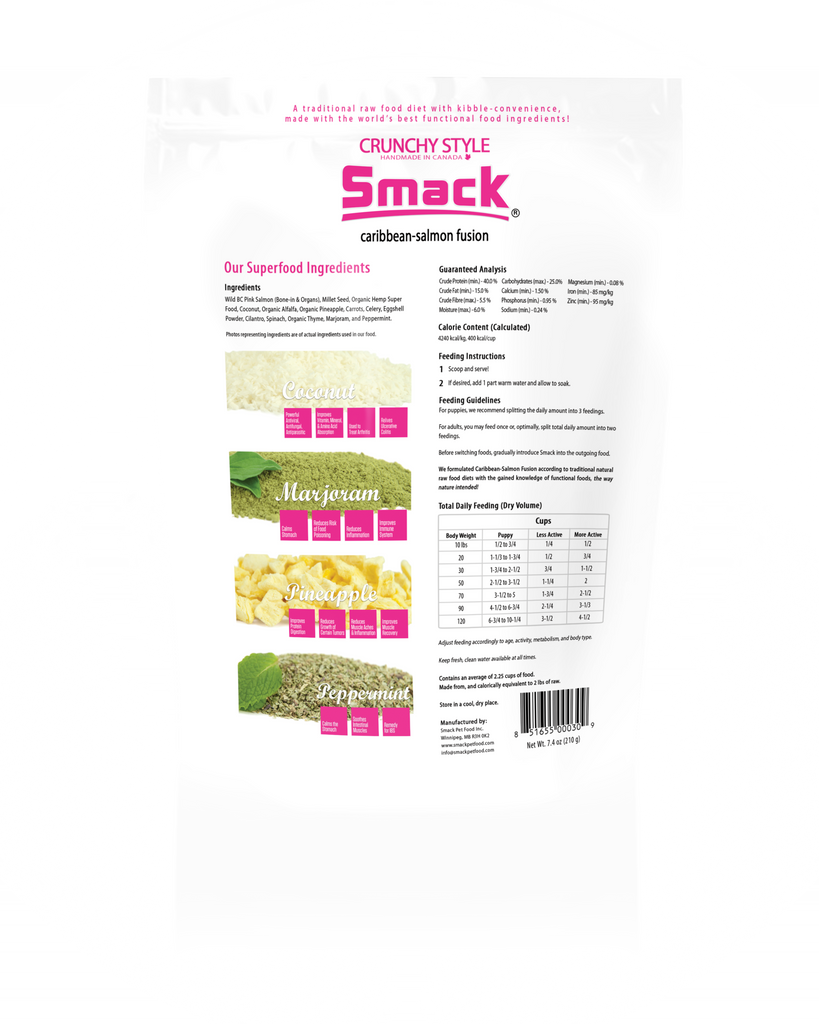 Caribbean-Salmon Fusion | Crunchy Style Freeze Dried Food Raw Pet Food, Raw Dog Food The Fluffy Carnivore Pet Food Market